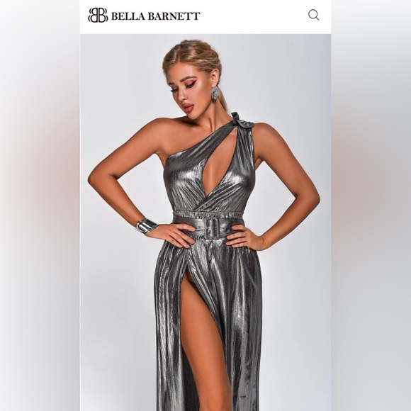 Brand New Bella Barnett Sexy Maxi Dress - Picture 2 of 6